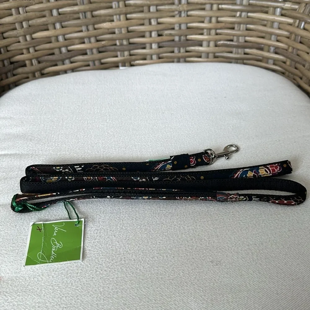 Vera Bradley Pet Leash XS - Kensington Brown - New with Tag - small Dog or Cat
